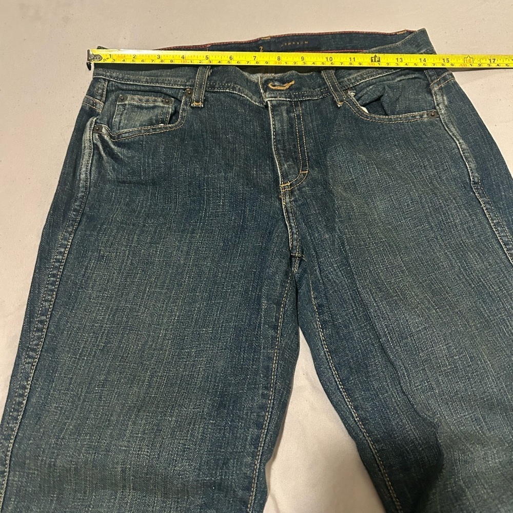 J. Crew Women's Dark Blue Straight Leg Jeans - Picture 3 of 9
